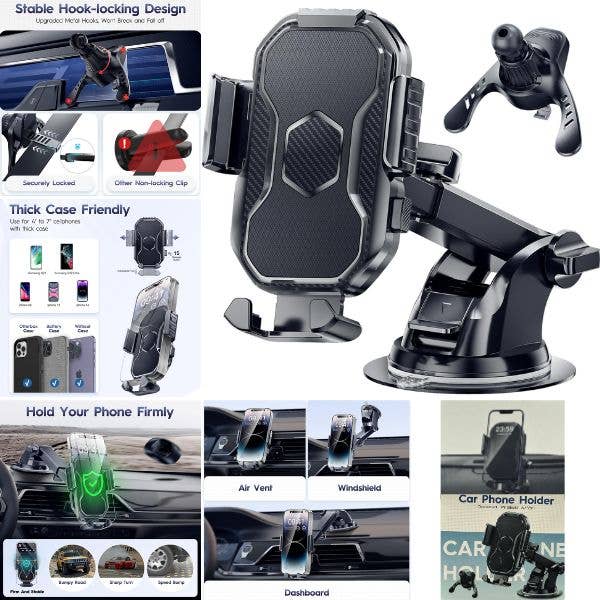 Ultimate Car Phone Holder - Packaging & Styling May Vary -