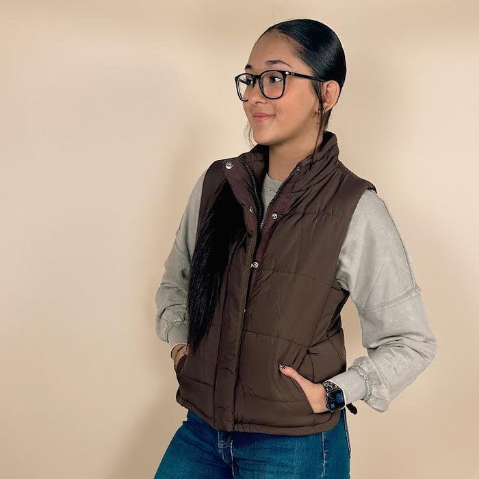 Sleeveless Quilted Vest