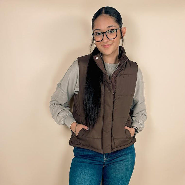 Sleeveless Quilted Vest