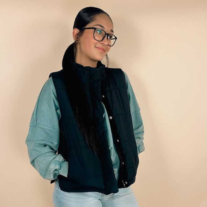 Sleeveless Quilted Vest