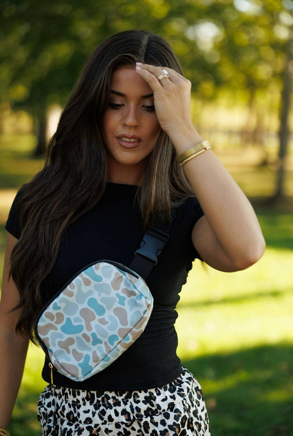 Camo Crossbody Bag