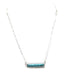 Turquoise Western Bar Necklace Snowing West