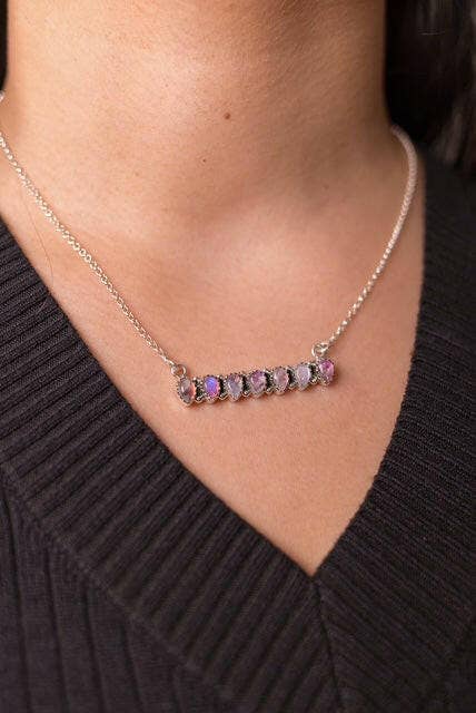 Set the Bar High Sterling Silver Necklace - MADE TO ORDER Krush Kandy