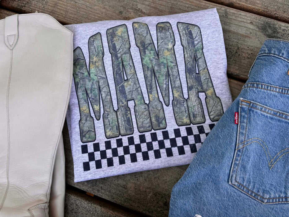 CAMO MAMA TEE Sugar & Velvet Collective Wholesale