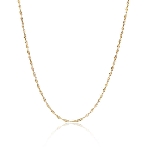 Stainless Steel Singapore Dainty Chain Necklace WJW