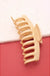 Oversized Matte Claw Clip Wall to wall