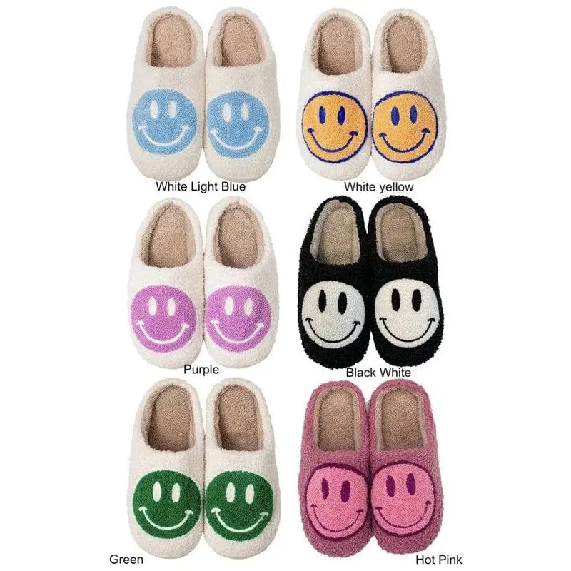 Smiley face slippers Miss sparkling