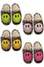 Smiley face slippers Miss sparkling