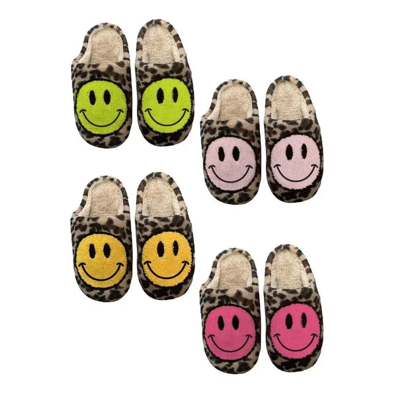 Smiley face slippers Miss sparkling