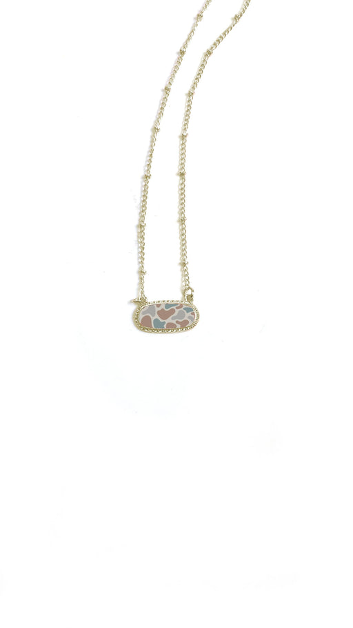 Camo Necklace The Front Porch Label