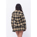 Plaid Loose Shirts and Pleated Skirt Set Fashion Wildcat