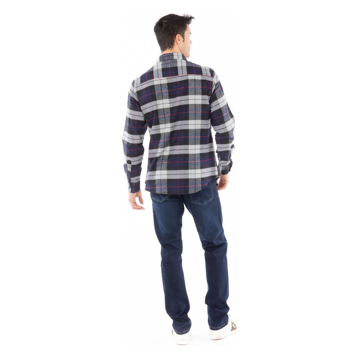 Flannels-Long Sleeve-Pockets-Plaid