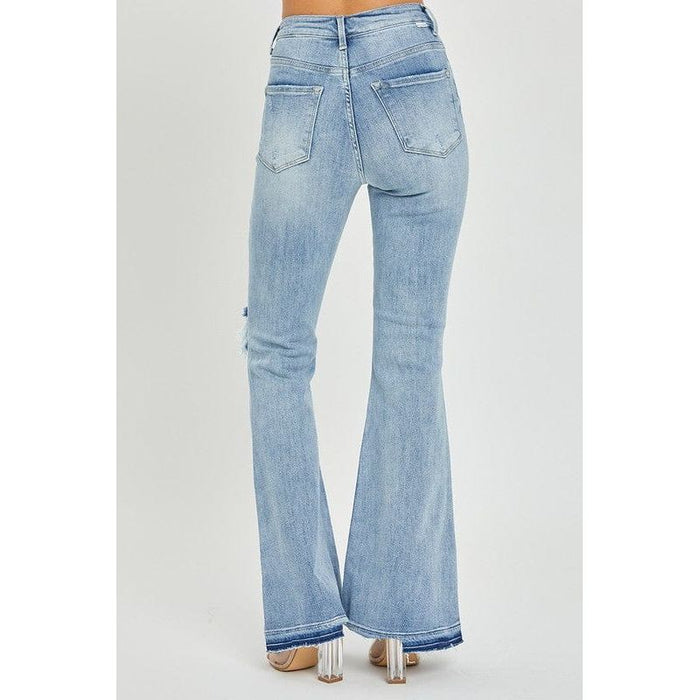 Risen Jeans High Rise Wide Flare Jeans