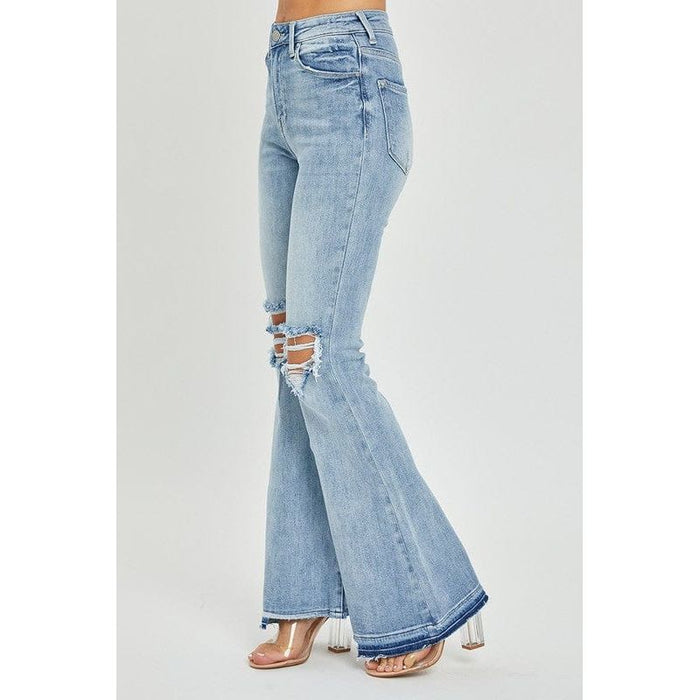 Risen Jeans High Rise Wide Flare Jeans