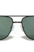 Modern Slim Frame Wide Rectangle Aviators Sunglasses Yoomoo
