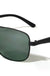 Modern Slim Frame Wide Rectangle Aviators Sunglasses Yoomoo