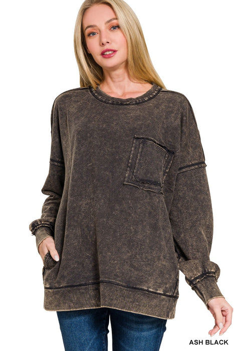 Sweatshirt with pockets