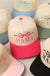MAMA Ribbon Embroidered Two-Tone Trucker Hat Fashion City