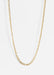 18K Gold Figaro Chain Necklace Stainless Steel - LECCE
