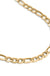 18K Gold Figaro Chain Necklace Stainless Steel - LECCE