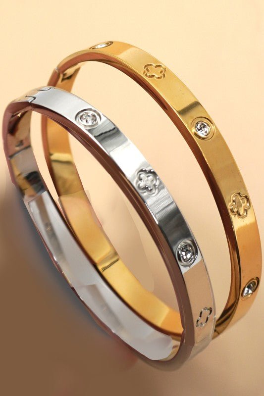 18k Non-tarnish Waterproof Stainless Steel Bangle
