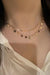 18k Stainless Steel Tarnish Free Disc Necklace - LECCE