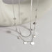 18k Stainless Steel Tarnish Free Disc Necklace - LECCE