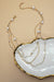 18k Stainless Steel Tarnish Free Layered Necklace - LECCE