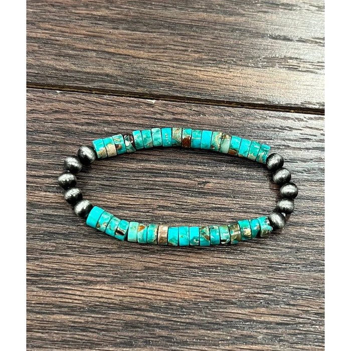 Navajo Pearl Gemstone Bracelet