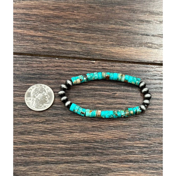Navajo Pearl Gemstone Bracelet