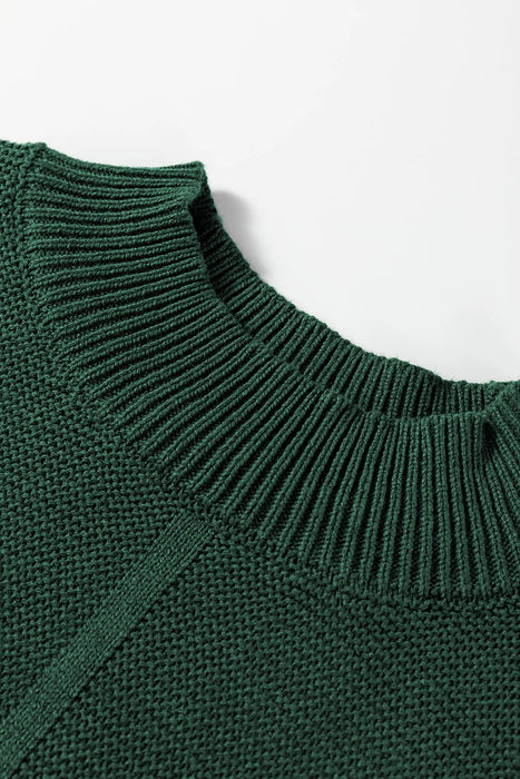 Front Seam Loose Sweater