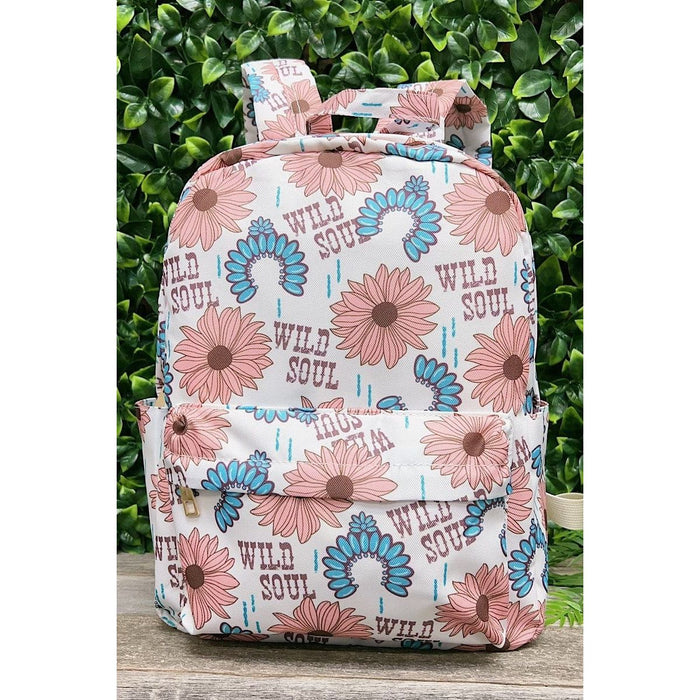 Wild Soul Printed Medium Size Backpack