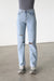 Distressed Straight Leg Denim Jeans DOGMA