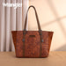 Wrangler Vintage Floral Printed Large Tote Bag Montana West
