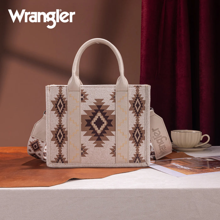 Wrangler Aztec Pattern Tote Bag