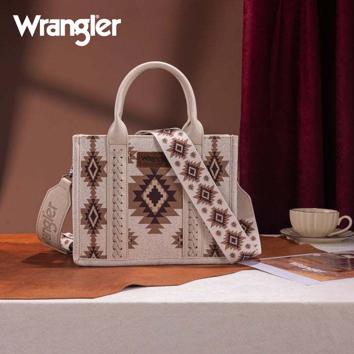 Wrangler Aztec Pattern Tote Bag