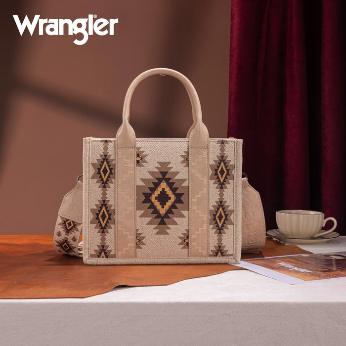 Wrangler Aztec Pattern Tote Bag