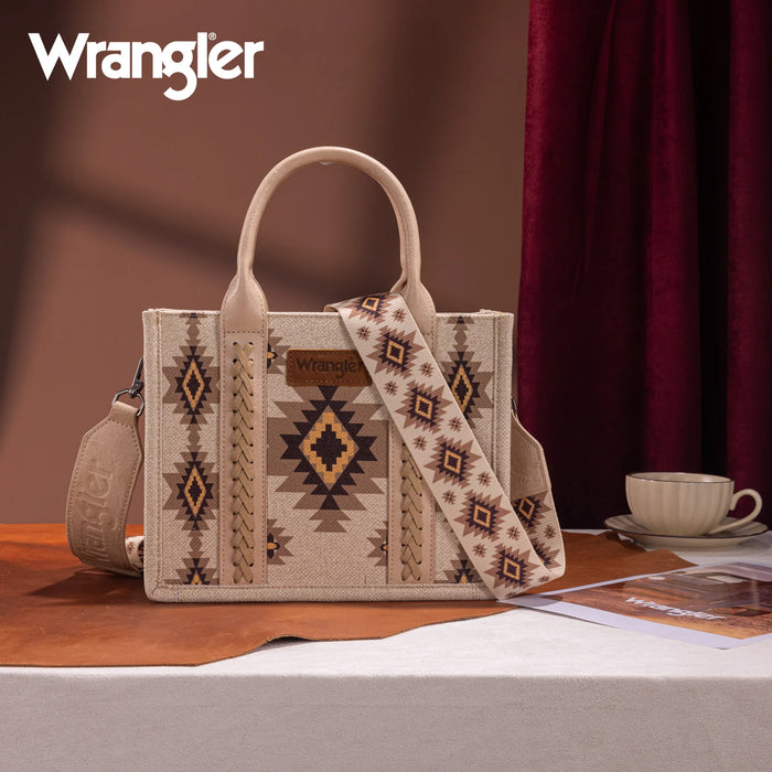 Wrangler Aztec Pattern Tote Bag