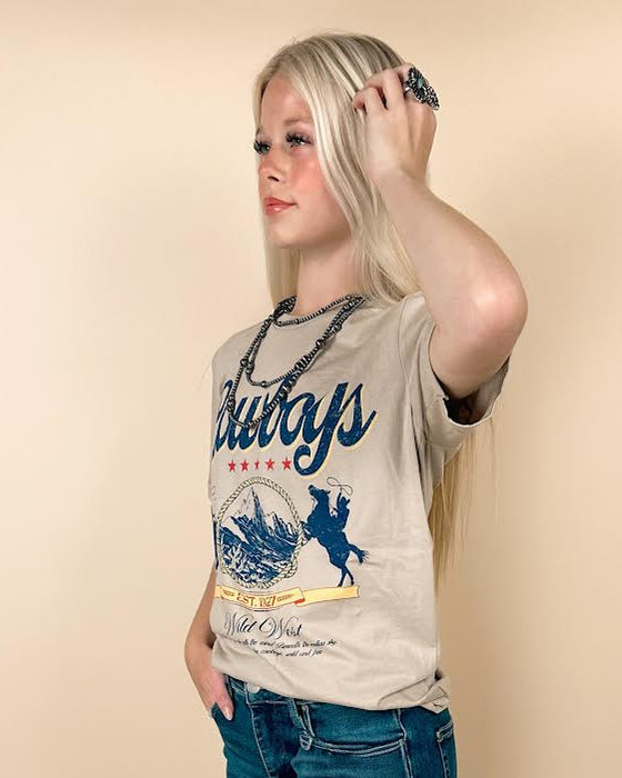 Cowboy Wild West Graphic Tee