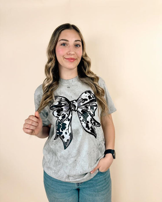 Cow Bow T-shirt L&B