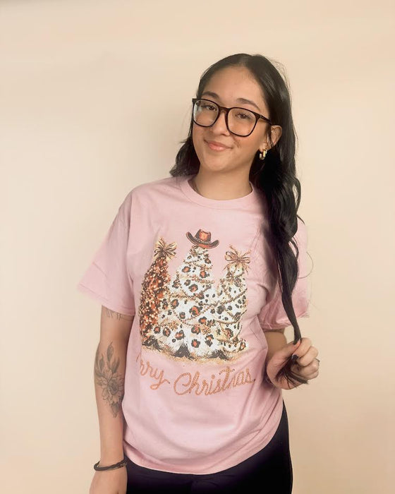 Western Christmas Trees Tee