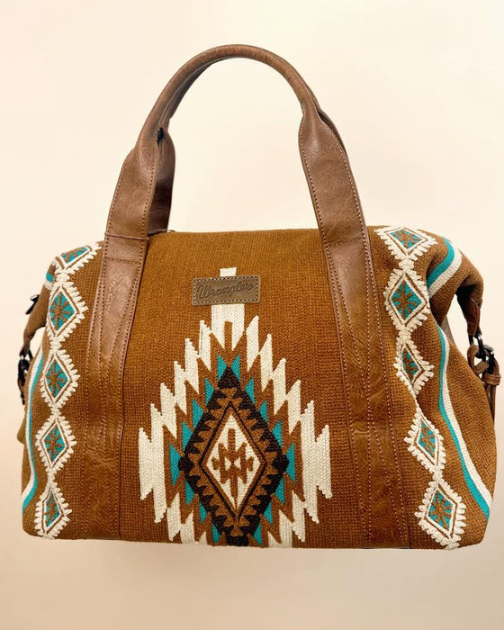 Wrangler Southwestern Print Duffle Bag