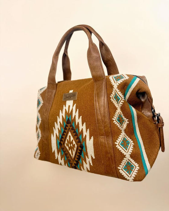 Wrangler Southwestern Print Duffle Bag