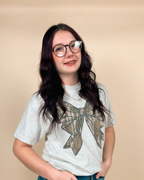 Camo Bow Tee