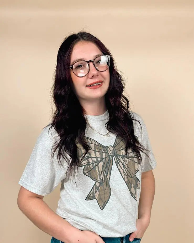 Camo Bow Tee 1/2 Penny Wholesale