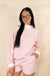 Striped Oversize Sweatshirt & Shorts Set Dear lover