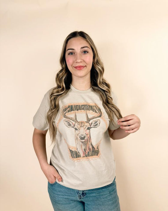 Camo Deer Tee