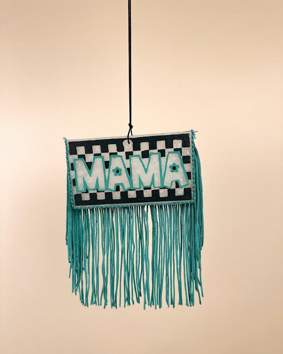 Checkered Mama Freshie Gussied Up