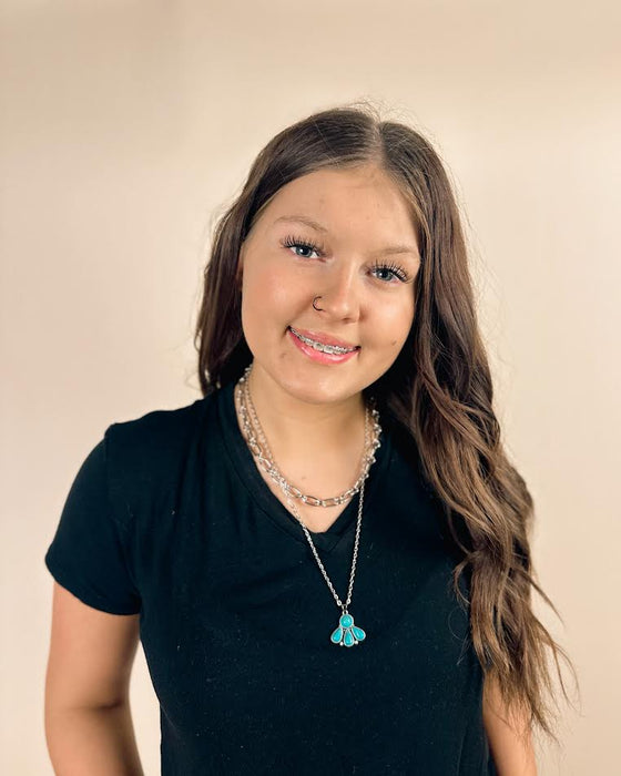 Two Strand Turquoise Necklace