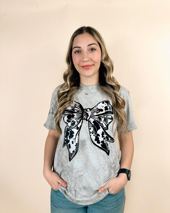 Cow Bow T-shirt L&B